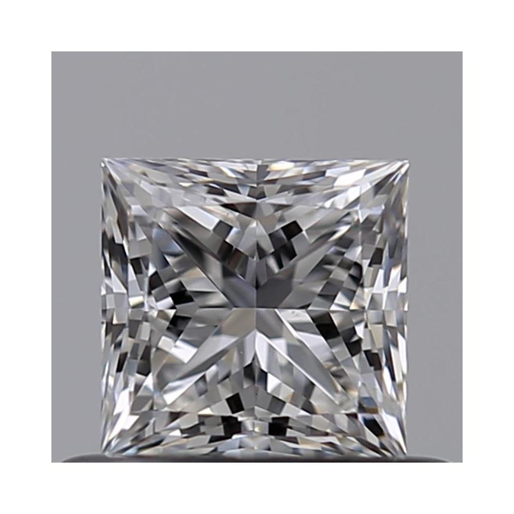 0.50 Carat Princess Loose Diamond, E, VS1, Super Ideal, GIA Certified