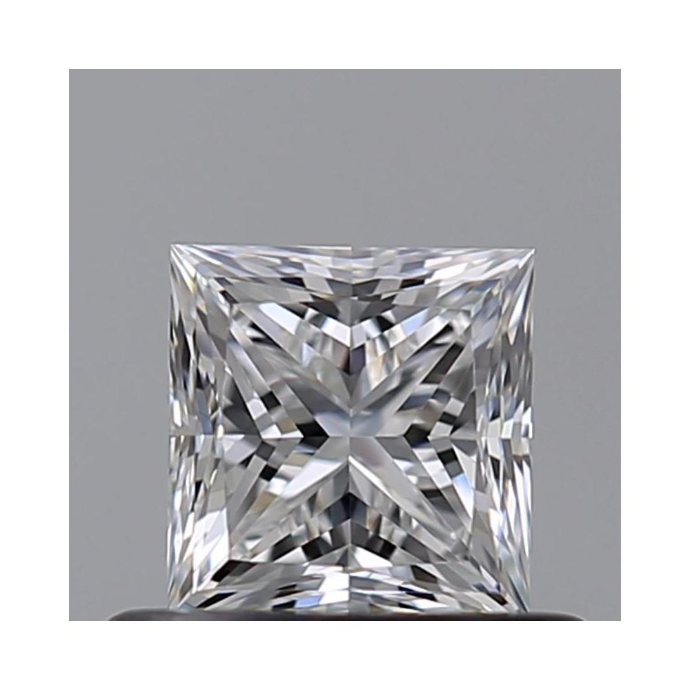 0.50 Carat Princess Loose Diamond, E, VVS1, Ideal, GIA Certified | Thumbnail