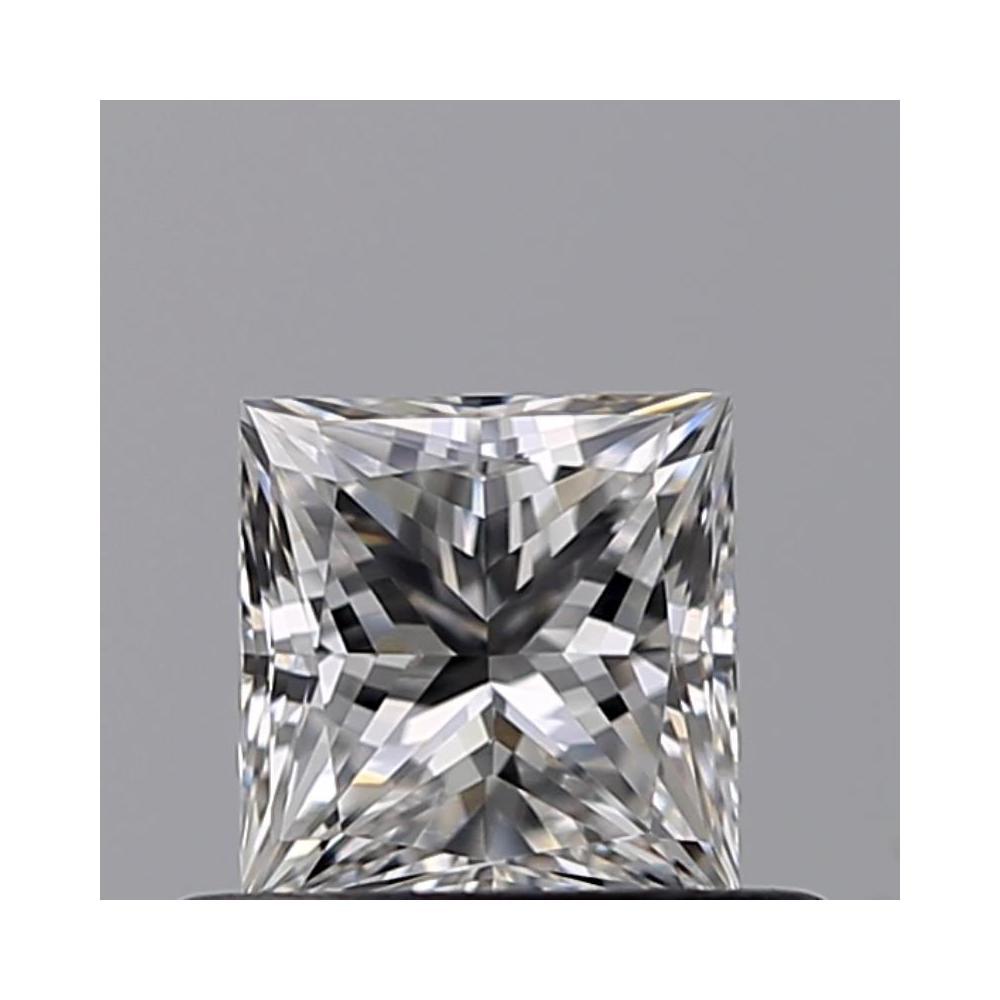 0.51 Carat Princess Loose Diamond, D, VS1, Very Good, GIA Certified | Thumbnail