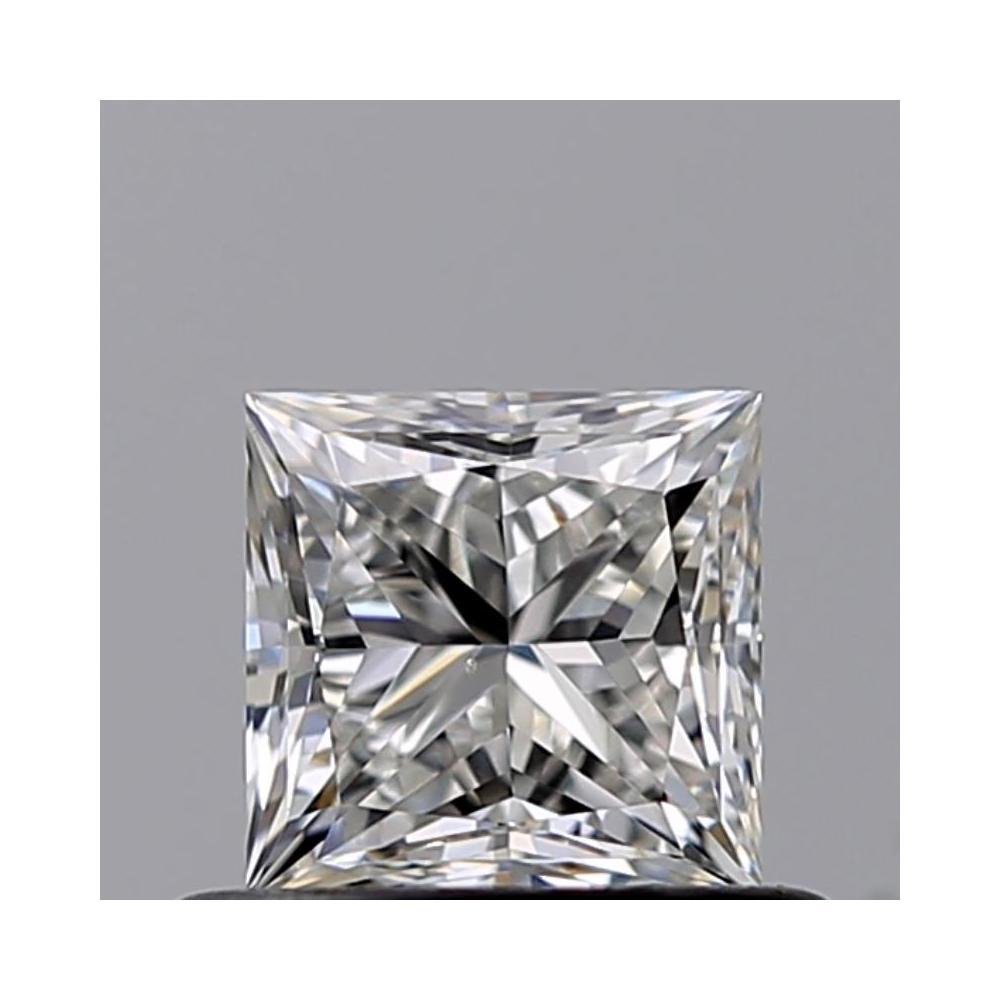 0.52 Carat Princess Loose Diamond, G, VS2, Ideal, GIA Certified
