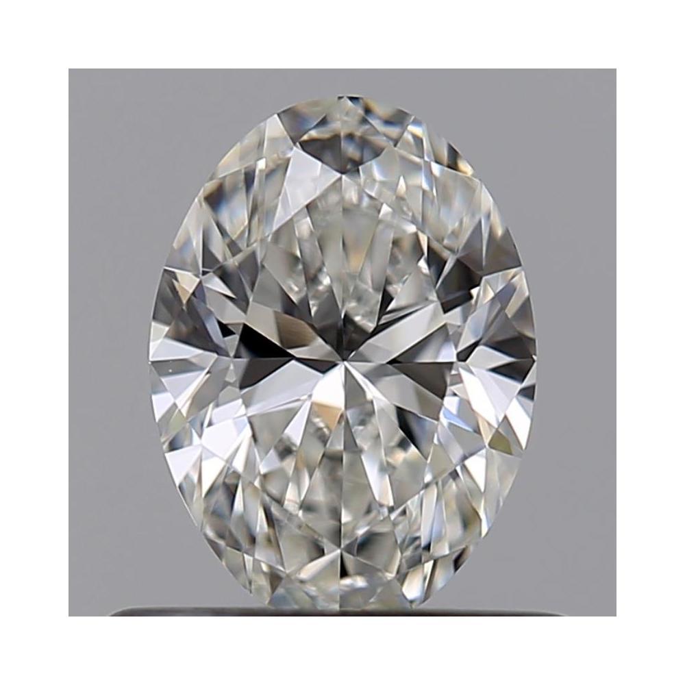 0.50 Carat Oval Loose Diamond, G, VVS1, Ideal, GIA Certified | Thumbnail