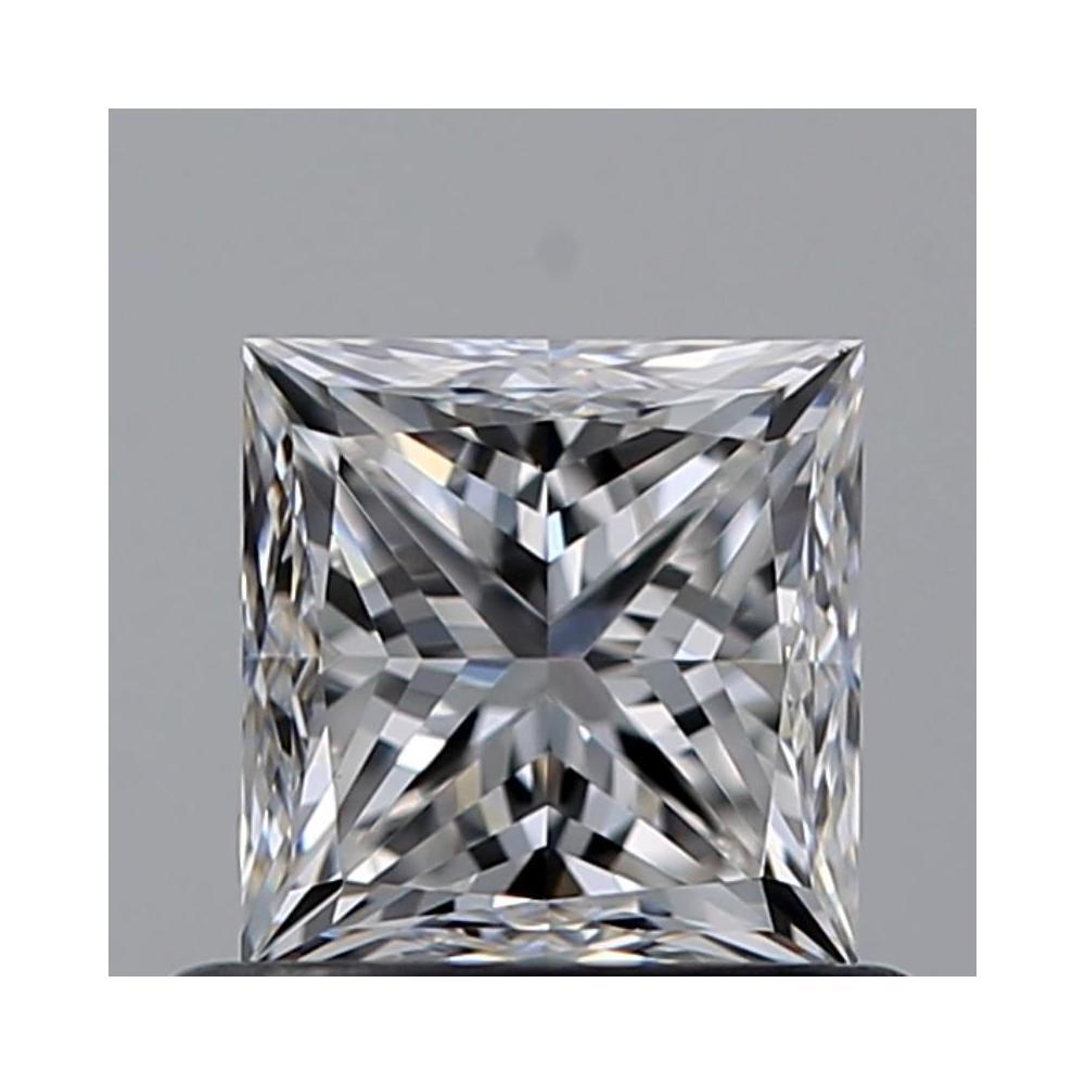0.70 Carat Princess Loose Diamond, E, VS1, Very Good, GIA Certified | Thumbnail