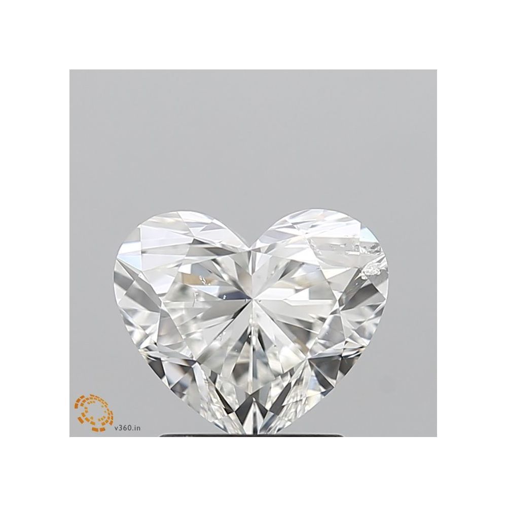 1.53 Carat Heart Loose Diamond, I, SI2, Super Ideal, GIA Certified