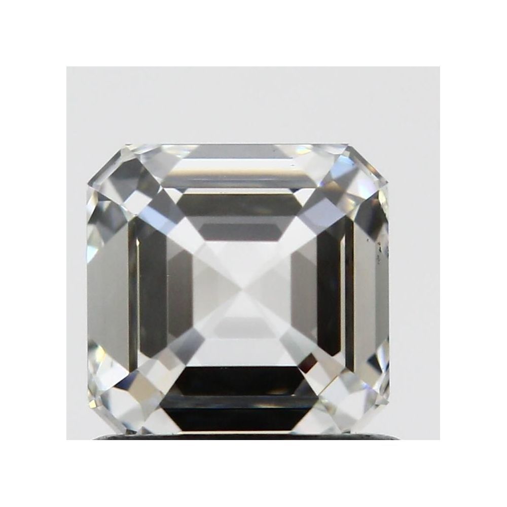 1.00 Carat Asscher Loose Diamond, H, VS2, Super Ideal, GIA Certified