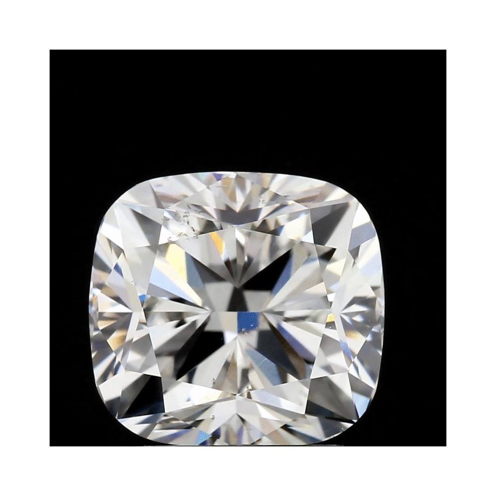 1.51 Carat Cushion Loose Diamond, H, SI1, Ideal, GIA Certified