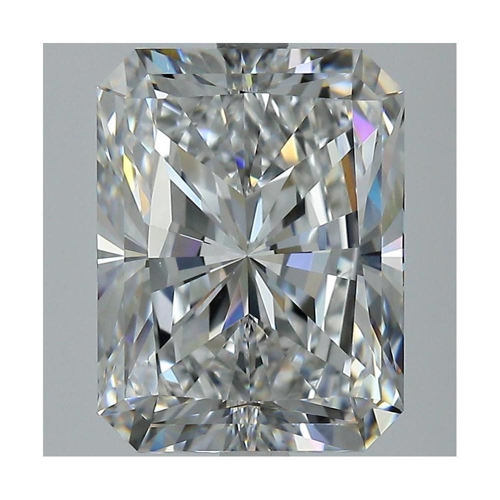 5.50 Carat Radiant Loose Diamond, E, VVS2, Super Ideal, GIA Certified