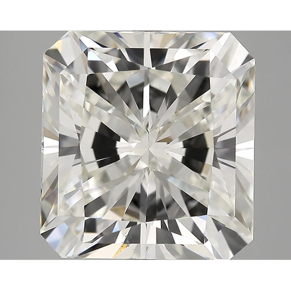 10.11 Carat Radiant Loose Diamond, J, VS2, Excellent, GIA Certified
