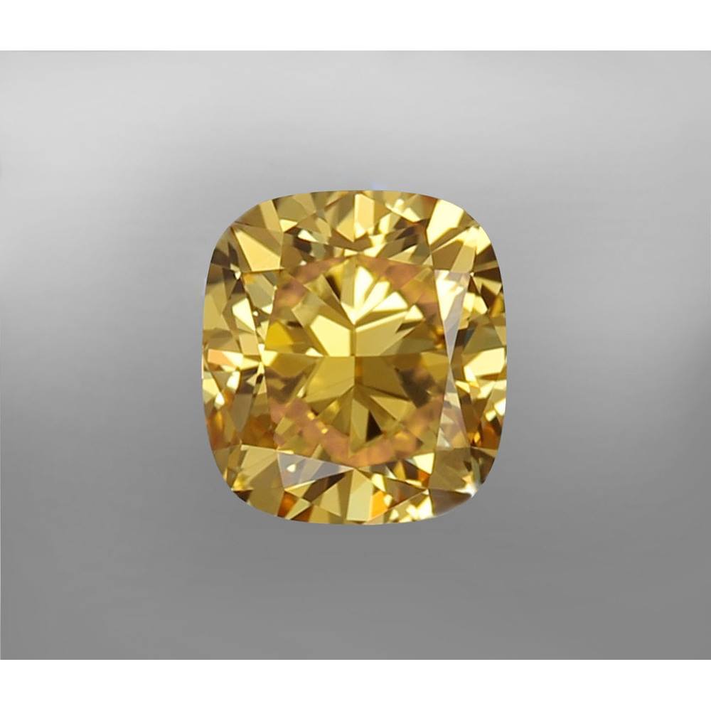 0.61 Carat Cushion Loose Diamond, FDPOY, VVS1, Excellent, GIA Certified | Thumbnail