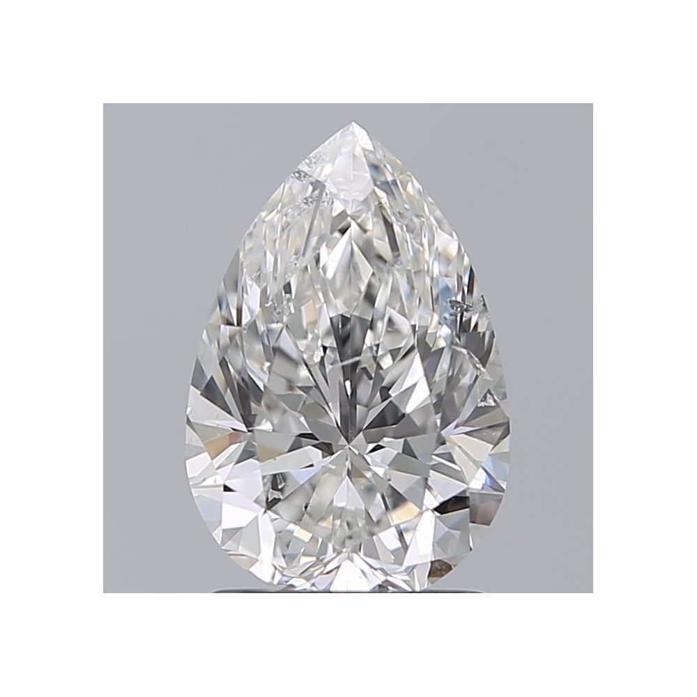 1.70 Carat Pear Loose Diamond, G, SI2, Super Ideal, GIA Certified