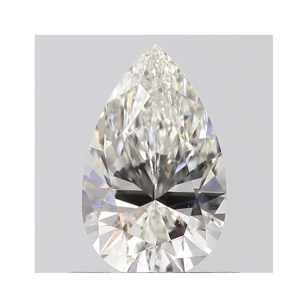 0.52 Carat Pear Loose Diamond, I, VS1, Ideal, GIA Certified