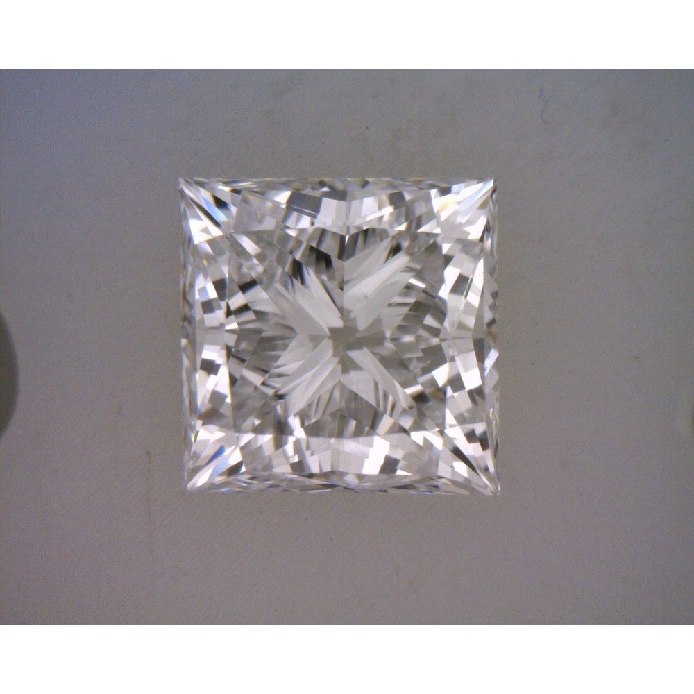 0.90 Carat Princess Loose Diamond, D, VS2, Ideal, GIA Certified