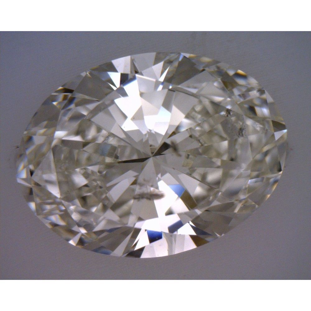 2.01 Carat Oval Loose Diamond, J, SI2, Ideal, GIA Certified