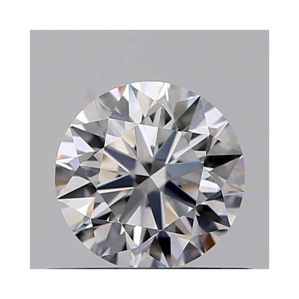 0.46 Carat Round Loose Diamond, E, VVS1, Excellent, GIA Certified