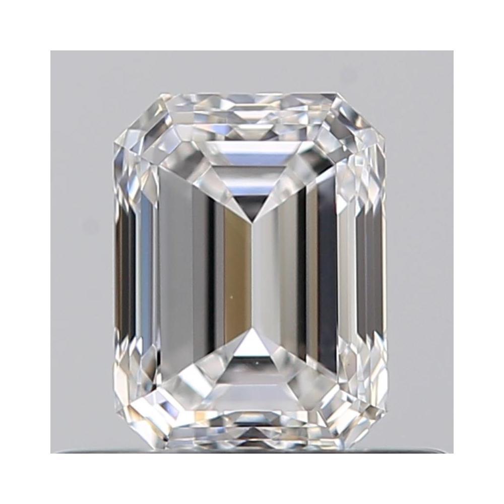 0.50 Carat Emerald Loose Diamond, E, VVS1, Ideal, GIA Certified
