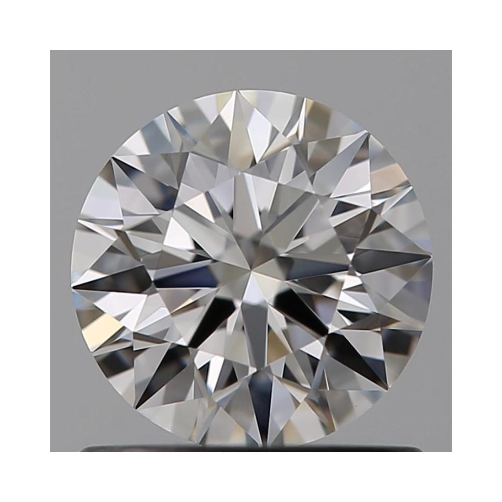 0.71 Carat Round Loose Diamond, G, VVS1, Super Ideal, GIA Certified