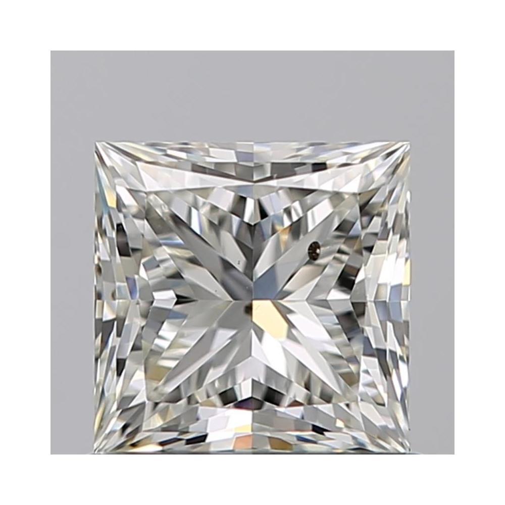 0.81 Carat Princess Loose Diamond, I, SI1, Super Ideal, GIA Certified