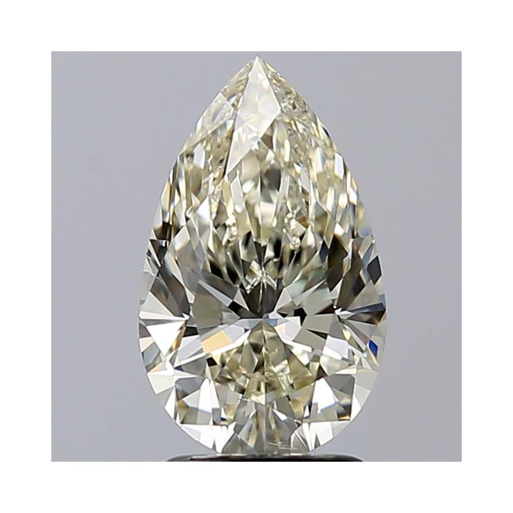 2.01 Carat Pear Loose Diamond, M, VS2, Super Ideal, GIA Certified