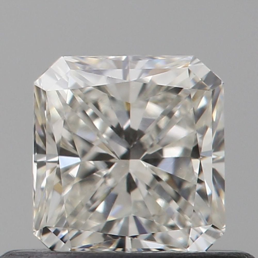 0.50 Carat Radiant Loose Diamond, I, VVS2, Excellent, GIA Certified