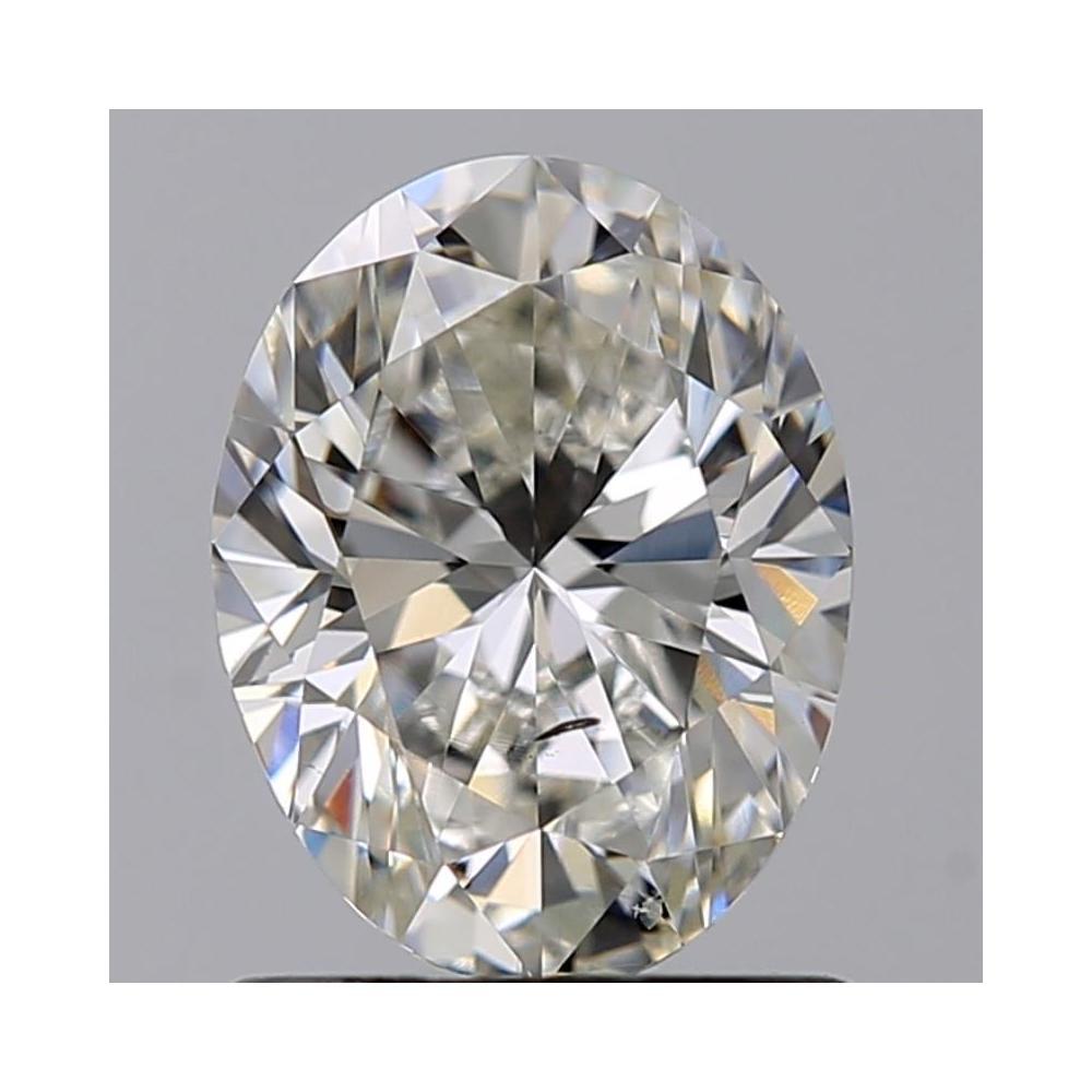 1.00 Carat Oval Loose Diamond, G, SI1, Ideal, GIA Certified