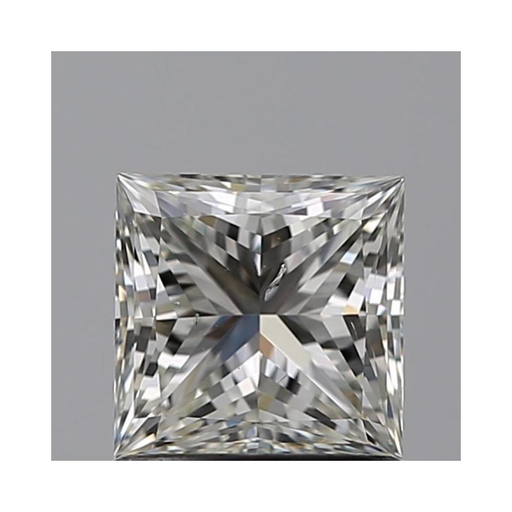 1.00 Carat Princess Loose Diamond, J, SI1, Super Ideal, GIA Certified | Thumbnail