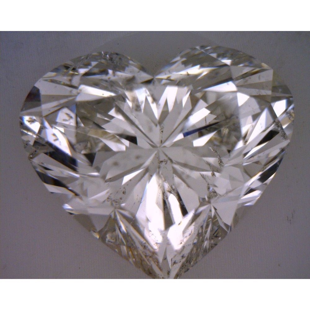 3.01 Carat Heart Loose Diamond, J, SI2, Super Ideal, GIA Certified | Thumbnail