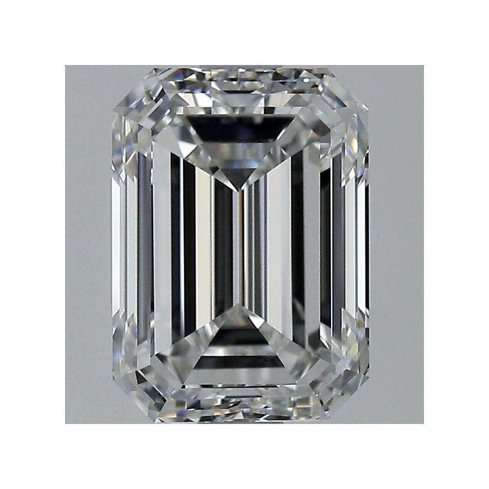 3.20 Carat Emerald Loose Diamond, E, VVS2, Ideal, GIA Certified