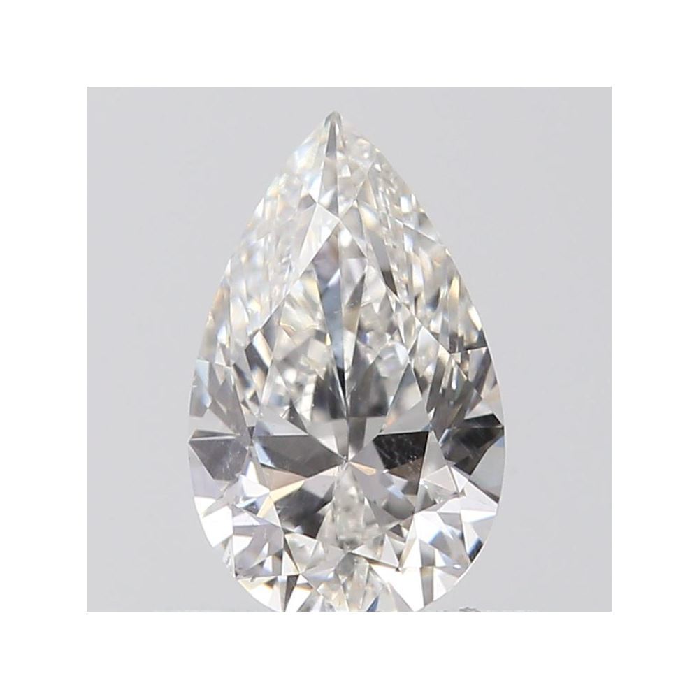 0.50 Carat Pear Loose Diamond, H, VS2, Super Ideal, GIA Certified | Thumbnail