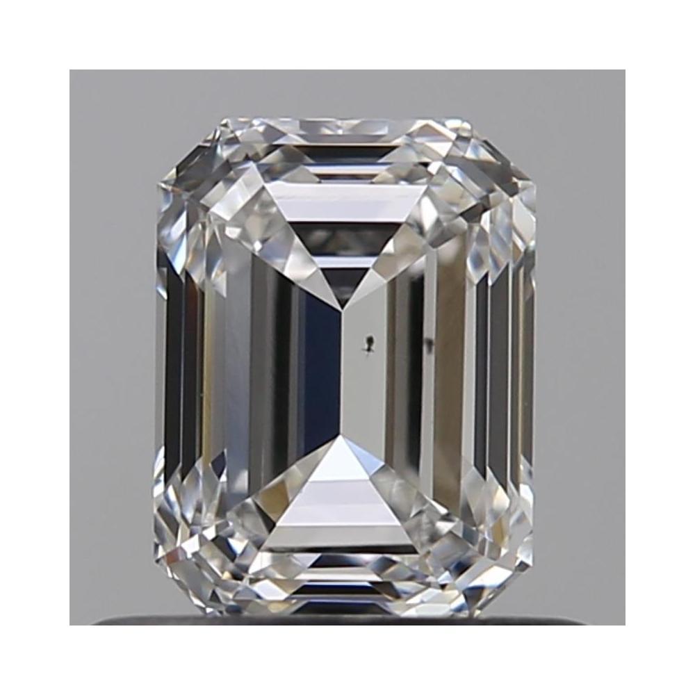 0.61 Carat Emerald Loose Diamond, E, VS2, Ideal, GIA Certified