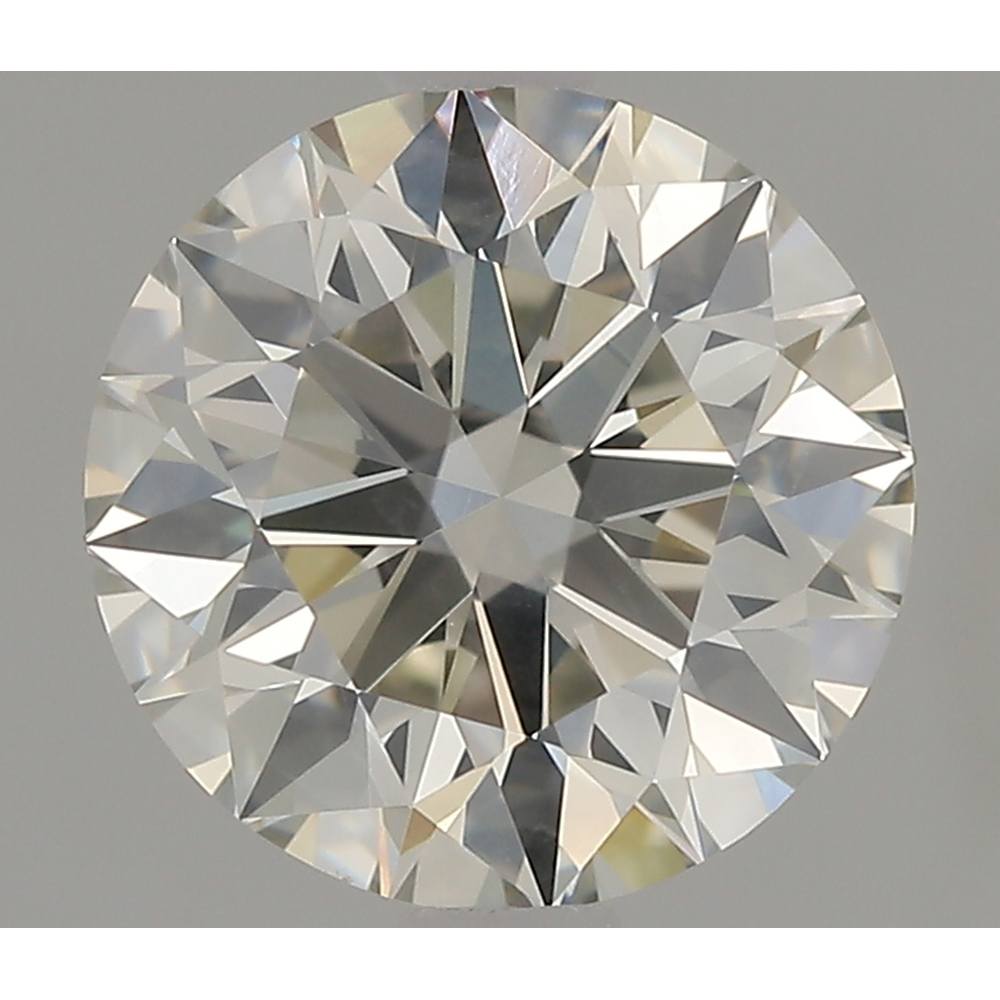 1.56 Carat Round Loose Diamond, FGRY, SI1, Super Ideal, GIA Certified