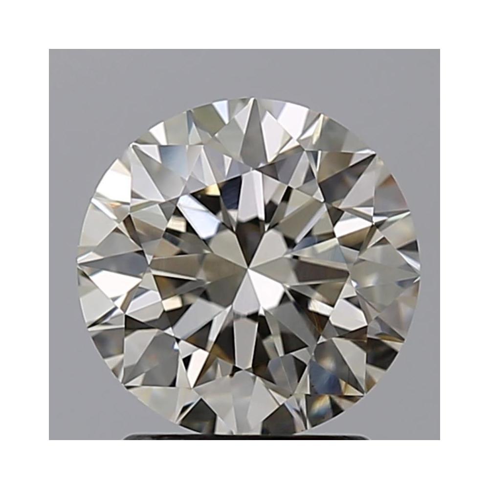 1.73 Carat Round Loose Diamond, L, VS1, Super Ideal, GIA Certified