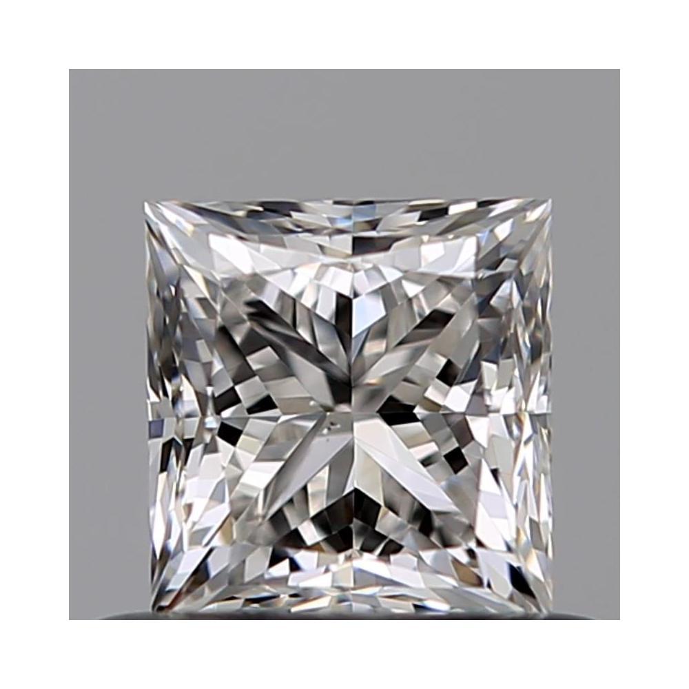 0.50 Carat Princess Loose Diamond, G, VS2, Excellent, GIA Certified