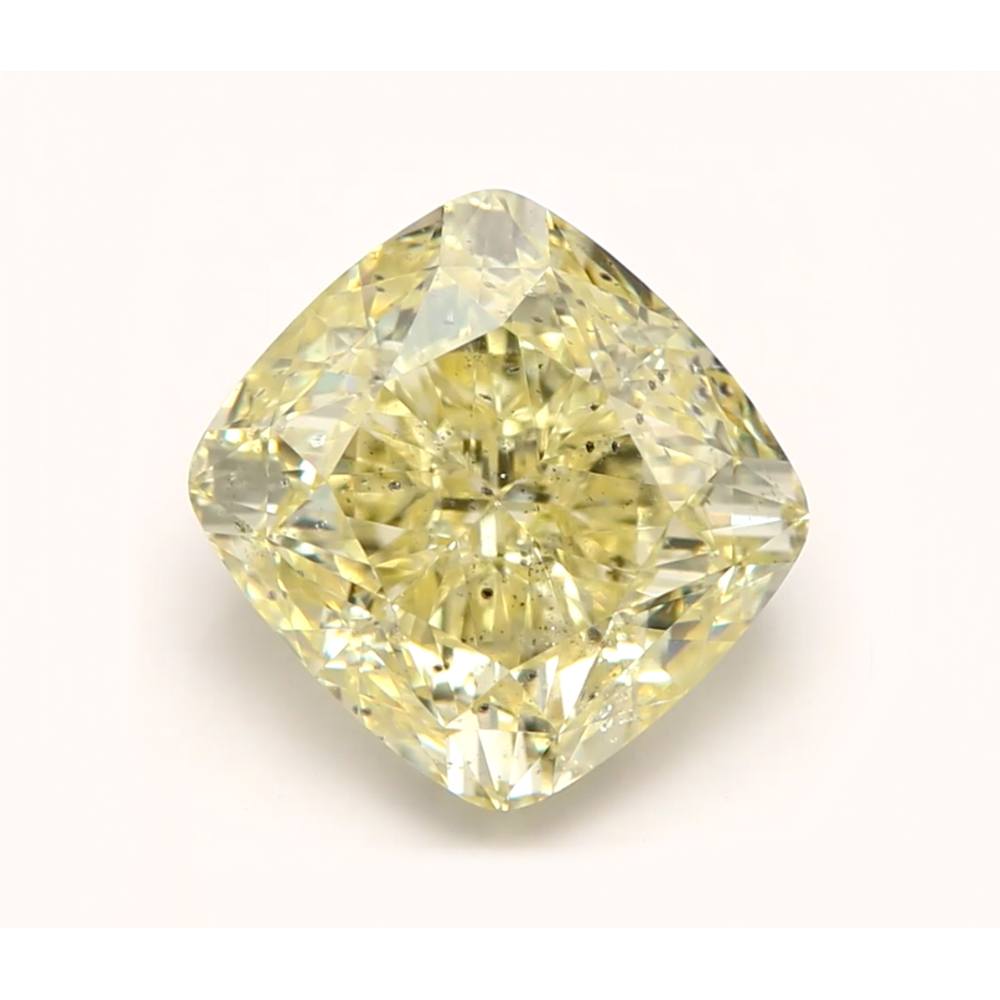 2.01 Carat Cushion Loose Diamond, Y, SI2, Super Ideal, GIA Certified | Thumbnail