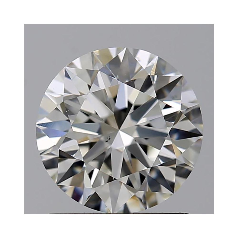 1.06 Carat Round Loose Diamond, H, VS1, Super Ideal, GIA Certified | Thumbnail
