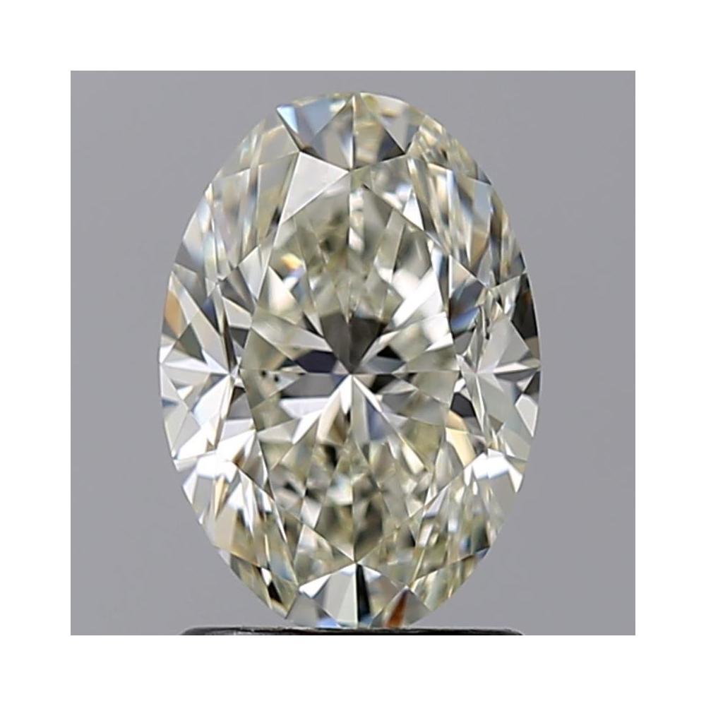 1.51 Carat Oval Loose Diamond, K, VS2, Excellent, GIA Certified