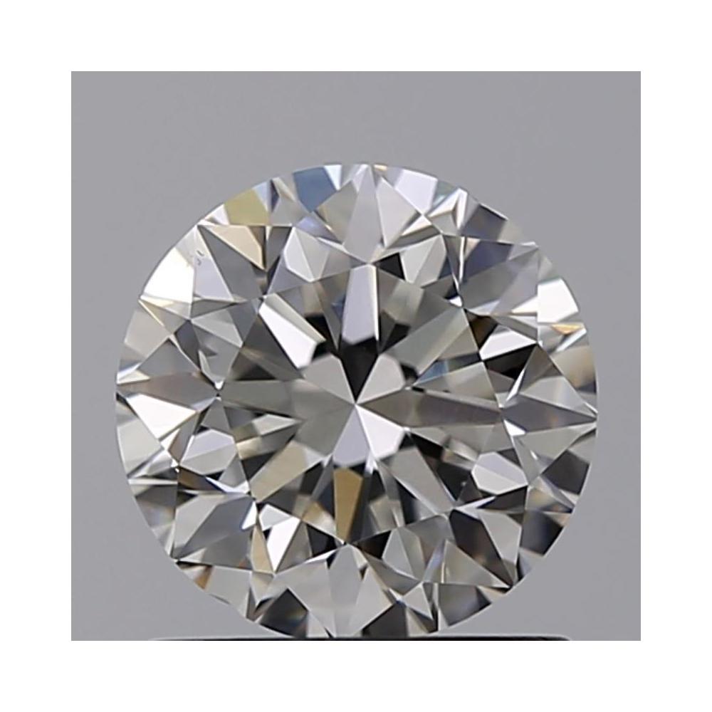 1.00 Carat Round Loose Diamond, H, VS2, Excellent, GIA Certified