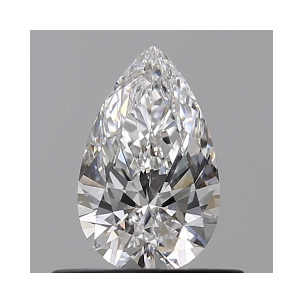 0.51 Carat Pear Loose Diamond, E, VVS1, Ideal, GIA Certified | Thumbnail