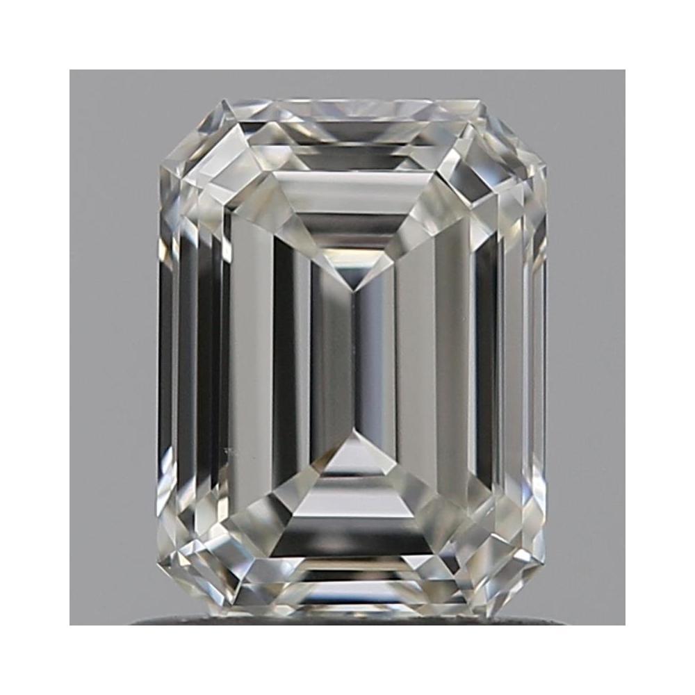 0.81 Carat Emerald Loose Diamond, H, VVS2, Ideal, GIA Certified