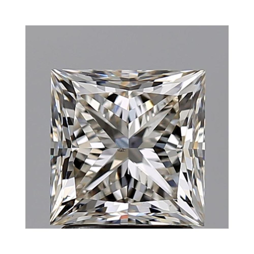 2.02 Carat Princess Loose Diamond, K, VS2, Ideal, GIA Certified