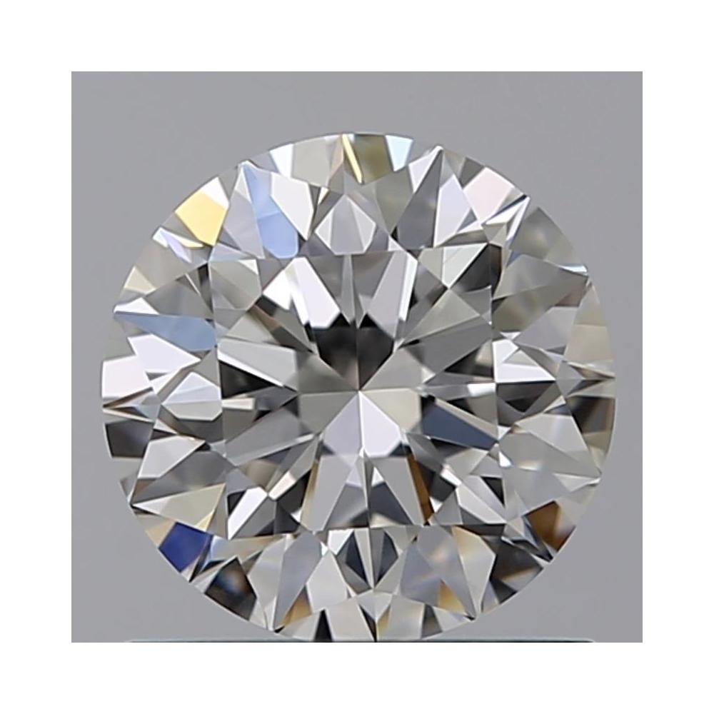 1.06 Carat Round Loose Diamond, F, IF, Super Ideal, GIA Certified