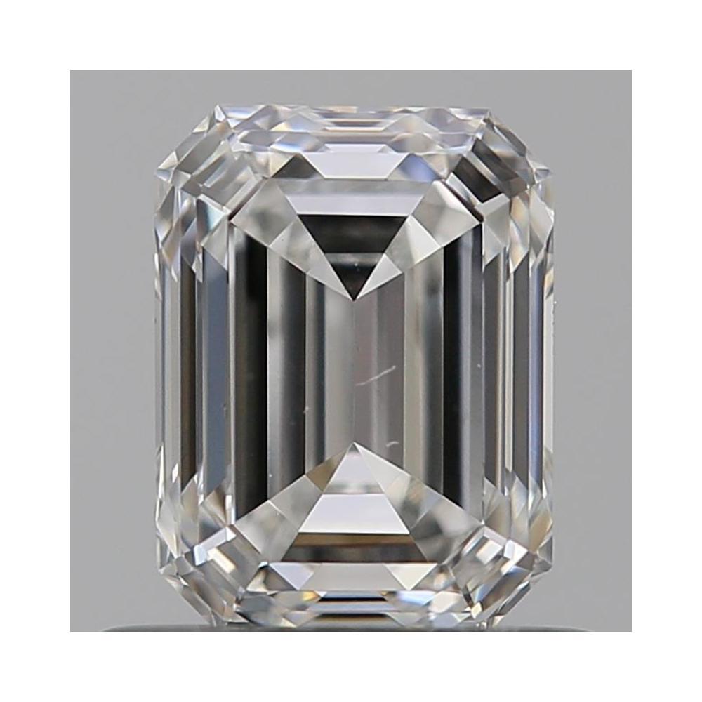 0.72 Carat Emerald Loose Diamond, G, VVS1, Ideal, GIA Certified | Thumbnail