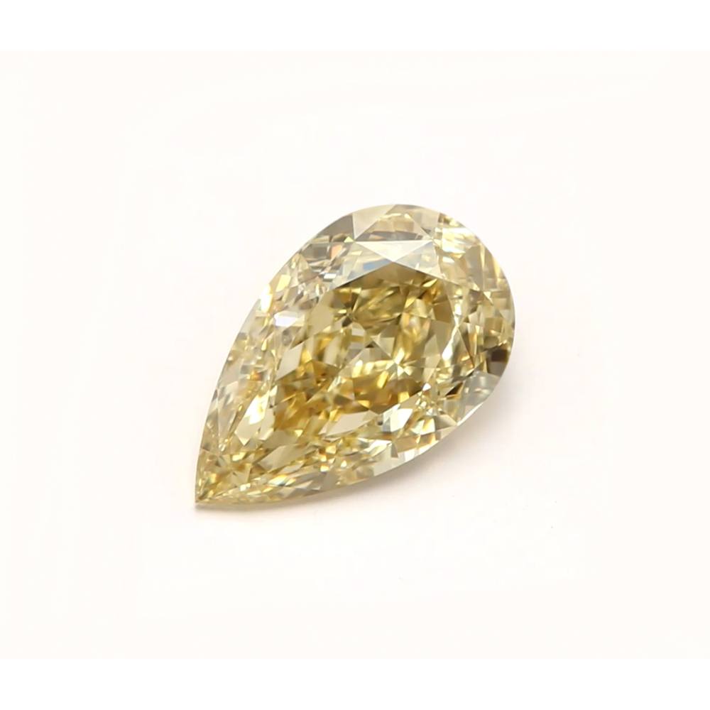 0.70 Carat Pear Loose Diamond, FCBSY, VVS1, Super Ideal, GIA Certified