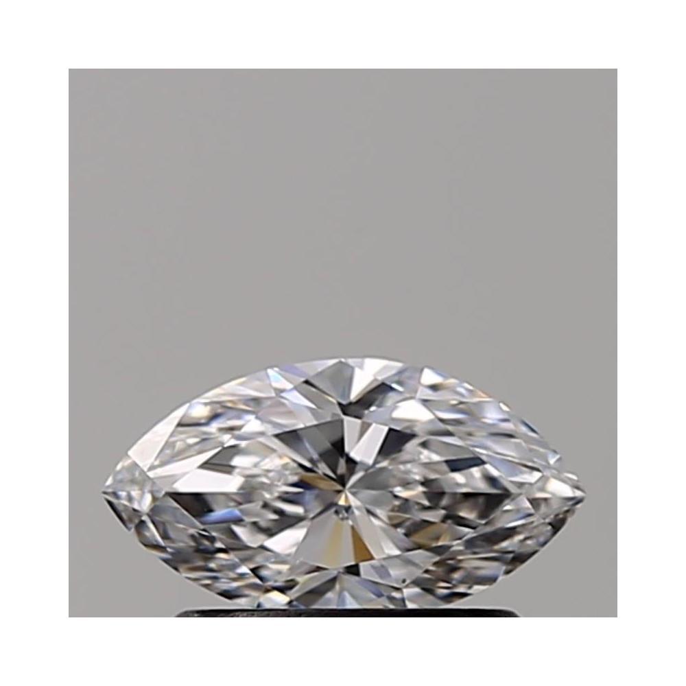 0.51 Carat Marquise Loose Diamond, D, VS1, Ideal, GIA Certified