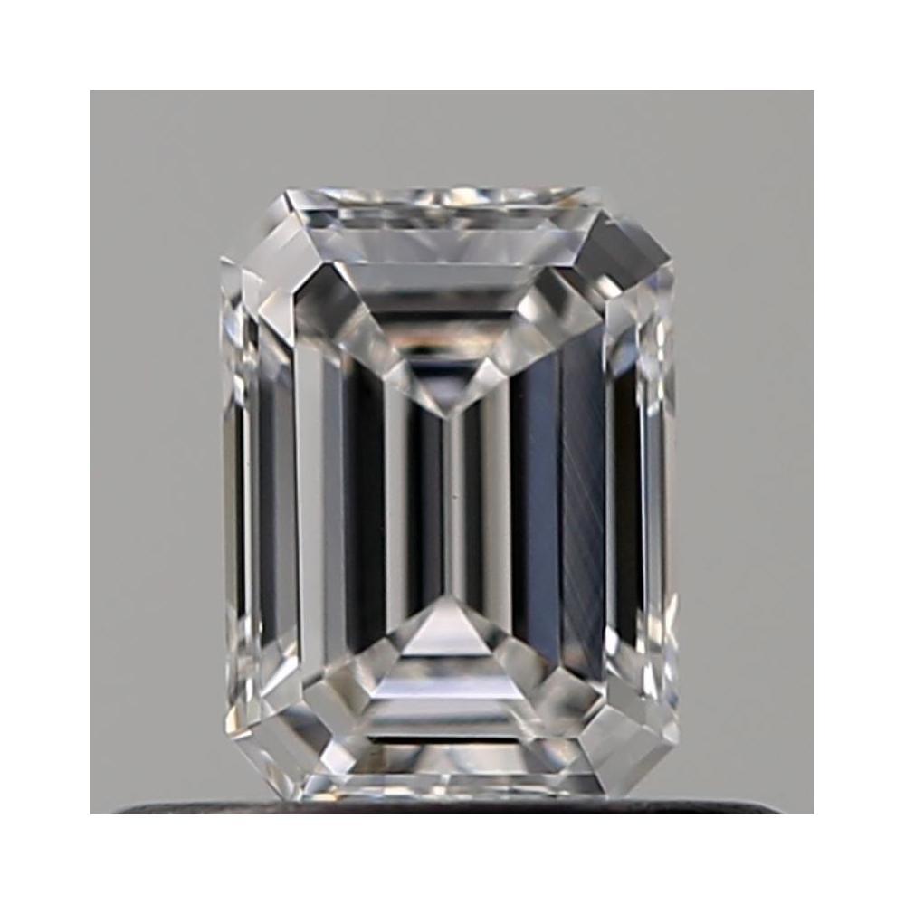 0.40 Carat Emerald Loose Diamond, D, VS2, Ideal, GIA Certified | Thumbnail