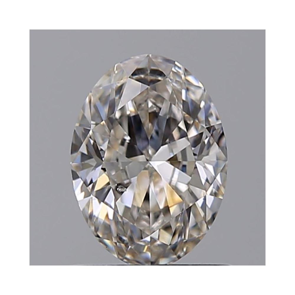 0.71 Carat Oval Loose Diamond, H, SI1, Ideal, GIA Certified | Thumbnail