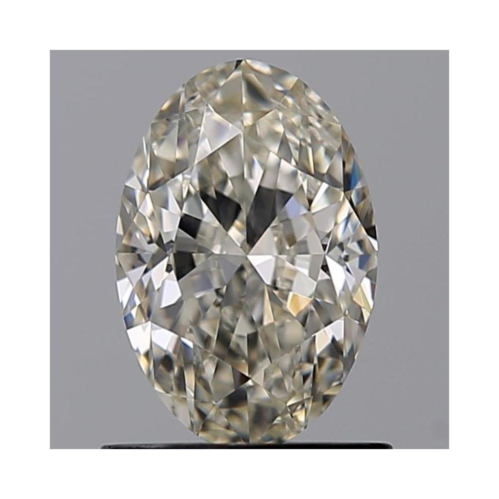 1.00 Carat Oval Loose Diamond, J, VVS2, Super Ideal, GIA Certified | Thumbnail