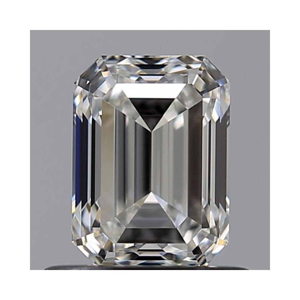 0.72 Carat Emerald Loose Diamond, G, VVS1, Super Ideal, GIA Certified