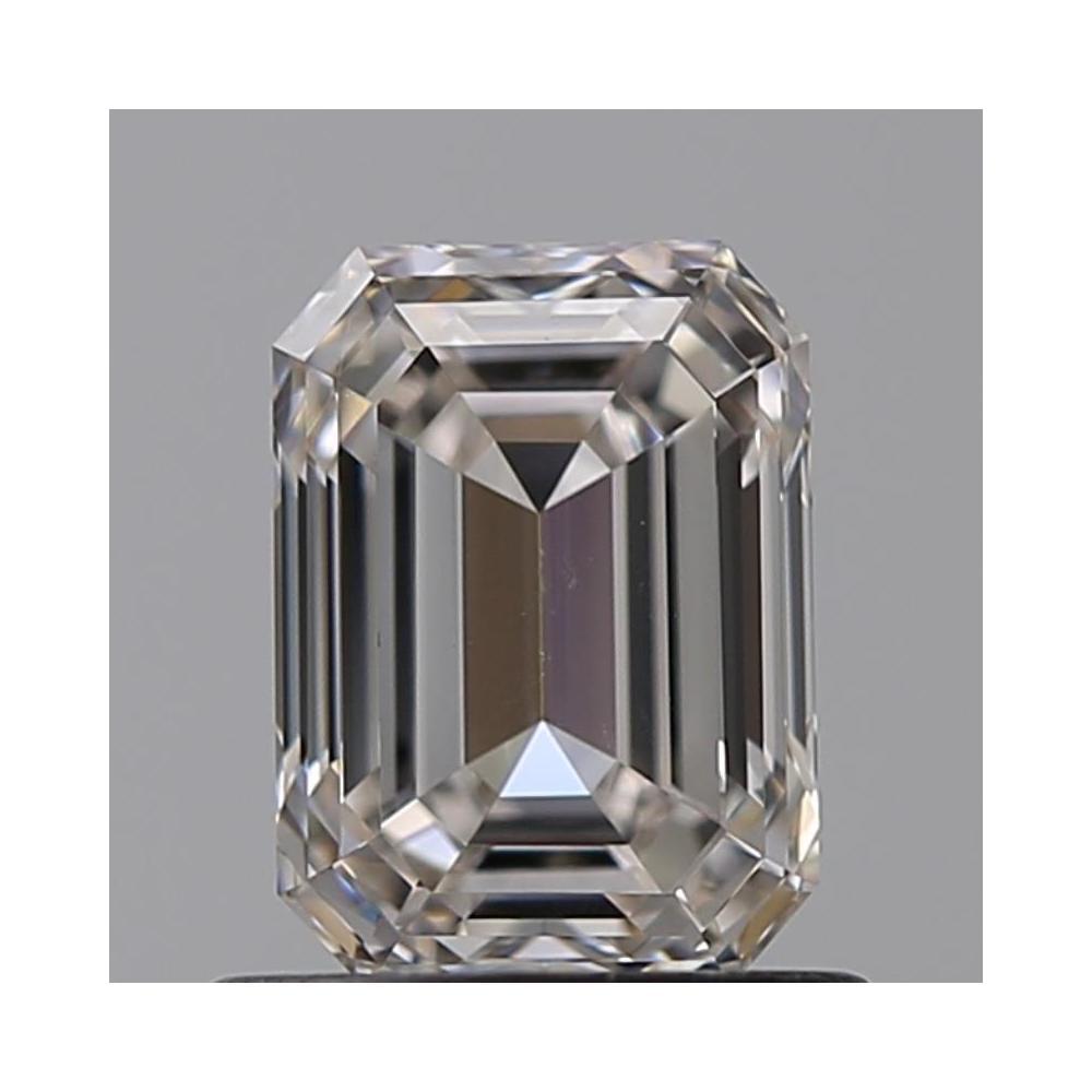 0.81 Carat Emerald Loose Diamond, H, VVS1, Ideal, GIA Certified | Thumbnail