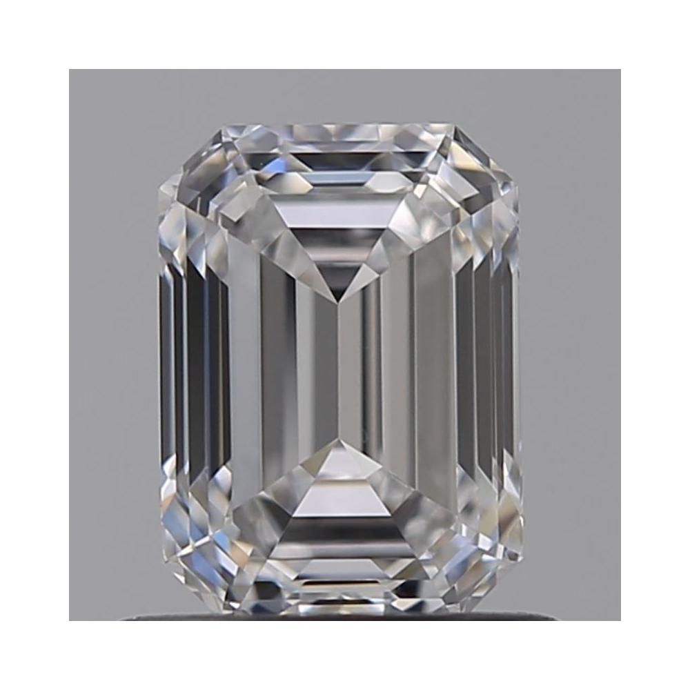 0.81 Carat Emerald Loose Diamond, D, VVS2, Super Ideal, GIA Certified | Thumbnail
