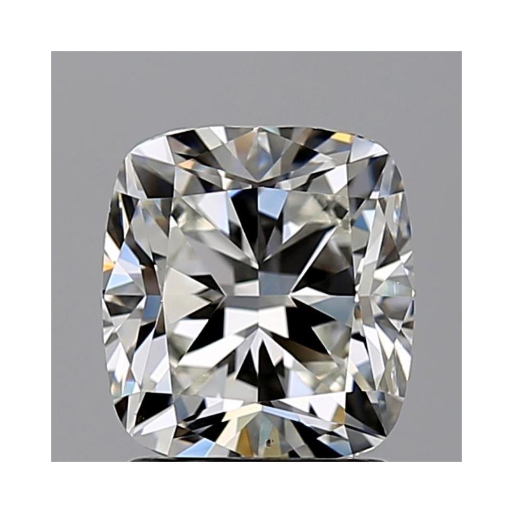 1.71 Carat Cushion Loose Diamond, I, VS2, Ideal, GIA Certified | Thumbnail