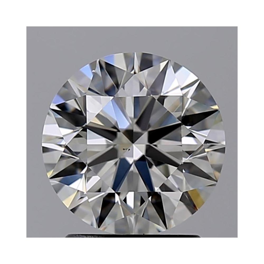 1.72 Carat Round Loose Diamond, I, VS1, Super Ideal, GIA Certified